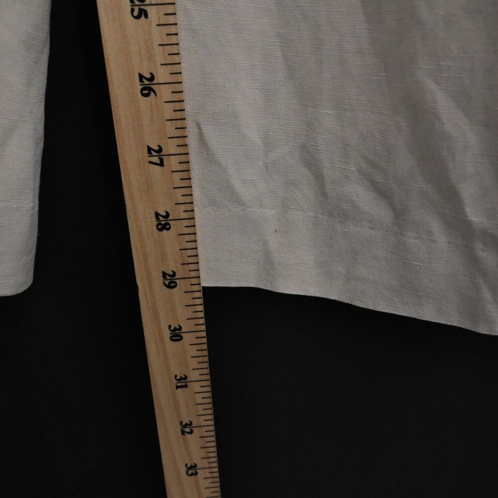 BARBARA ALVISI Womens Wide Leg Pants Size XS Linen Drawstring Minimalist Italy - Picture 5 of 12